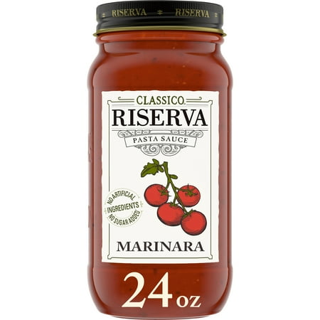 Classico Riserva Vine Ripened Tomato Marinara Spaghetti Pasta Sauce, 24 oz. Jar