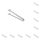 thumbnail image 2 of Advancent Food Tongs Stainless Steel Party Bread Outdoor Meat Clips Cookware Picnic Bar Grilling Tong Barbecue Washable Kitchen Type2 NO2, 2 of 6