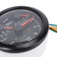 thumbnail image 4 of BIMZUC 3 in 1 GPS Speedometer Tachometer Fuel Level Meter 3.375 inches / 85 mm 120MPH 8000RPM 7 Colors Backlit for RV Yacht Truck Black Dial Black Bezel, 4 of 9