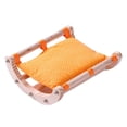 thumbnail image 3 of Cama de hamaca para conejillo de indias, nido lavable transpirable de madera, cama de madera para conejillo de indias naranja Yuyangstore Hamaca de conejillo de indias, 3 of 8