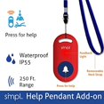 ZHOUB Add-On SOS/Help Pendant - Part of the ZHOUB Alerts System ...
