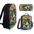 thumbnail image 2 of Gravity Falls Backpacks 3 Piece Set Bookbag with Lunch Bag And Pencil Case, 2 of 8
