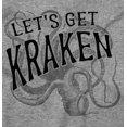 thumbnail image 2 of Funny Lets Get Kraken Animal Pun Crewneck T Shirts Boy Girl Teen Brisco Brands X, 2 of 6