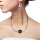 thumbnail image 5 of Collares estilo meditación, collar de cadena de cuentas de aleación con cuentas de vidrio estrellado, gargantilla de protección de la suerte, 5 of 5