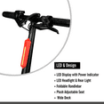 thumbnail image 6 of Hyper Bicycles 36V Seated Electric Scooter, 250W Motor, Adult Ages 13+, 6 of 14