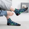 thumbnail image 2 of Pofeuu Christmas Print 30cm Socks, Adult Running Hiking Socks for Youth and Adult, 2 of 7