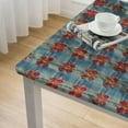 thumbnail image 5 of HAOXIT Checkered Tablecloth Stain Resistant Waterproof Wrinkle Resistant Washable Heavy Weight Kitchen Table Cloth for Dining Room and Outdoor Use, Rectangle 36*36, 5 of 8