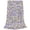 White, variant on Daisy Blanket, Purple Floral Pattern Flannel Throw, Soft Fleece For Bedroom Decor 50x40