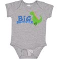 thumbnail image 3 of Inktastic Big Brother Green Dinosaur Boys Baby Bodysuit, 3 of 5