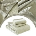 thumbnail image 5 of DUOHONG Queen Quilt Set 100% Cotton Farmhouse Lightweight Bedding Set, Beige, 90"W x 98"L, 5 of 7