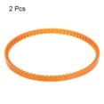 thumbnail image 3 of Uxcell 2pcs MB Series Standard Sewing Machine Belts MB310 Motor Triangle V-Belt with Single Tooth, 3 of 6
