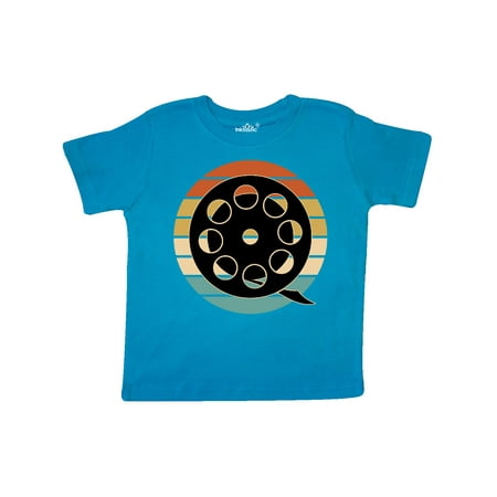 

Inktastic Movie Film Reel Retro Sunset Gift Toddler Boy or Toddler Girl T-Shirt