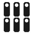 thumbnail image 1 of AURARMLET 12Ud Etiquetas Colgantes Para Fiesta De Madera Negro De Puerta Original Y Duradera, 1 of 8