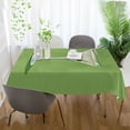 thumbnail image 3 of Yayeee Tablecloths 54" x 54" Rectangle Wrinkle Resistant Party Table Cover, Green Martini Glass, 3 of 8