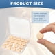 thumbnail image 2 of Tapones para los oídos de silicona Uxcell, tapones para dormir con cancelación de ruido tono de piel, 2 of 7