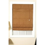 Radiance Fabric Roman Shade, Cocoa Bean