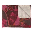 thumbnail image 1 of Taj Hotel Jeté en Coton Kantha / 50"x70 Pouces / A, 1 of 5