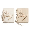 thumbnail image 1 of ZPSHYD 2 pièces livrets de vu de fête de cérémonie de Mariage, Accessoires de Livre de serment Accessoires de décoration Accessoires de Journal faveurs de Mariage(Type 3), 1 of 8