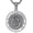 St. Christopher, variant on Patron Saint Necklace Sterling Silver Amulet Medal Pendant Religious Protector Jewelry for Women Men