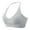 Gray, variant on Darzheoy Sports Bras for Women Sports Underwear Fall Yoga Wear Fitness Back Training Shock-proof Vest Breasted Bra 34