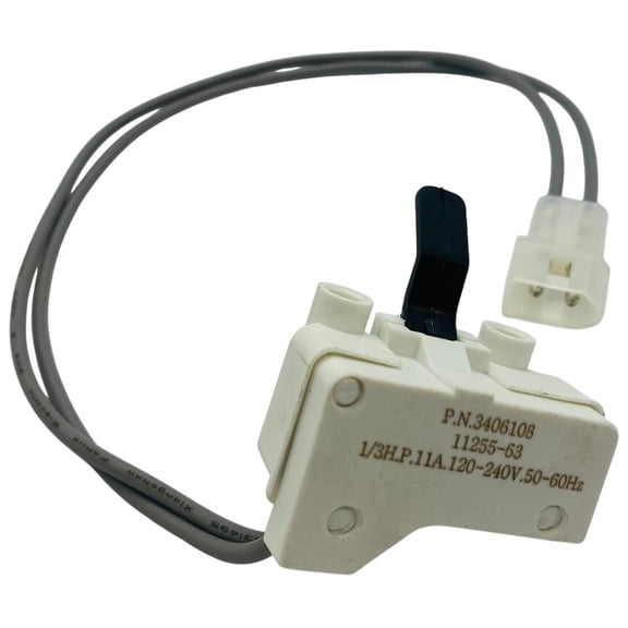 SAP Whirlpool Dryer Door Switch, AP6008562, PS11741702, SA3406108