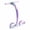 Purple, variant on 4-Tube Upgraded Fitness Pedal Puller, Countable Stretch Band Design, Multifunctional Exercise Equipment for Sit-Up Training And Home Body Workout.