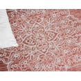 thumbnail image 5 of Rugs.com Outdoor Traditional Collection Rug – 8' x 11' Rust Red Flatweave Rug Perfect For Living Rooms, Large Dining Rooms, Open Floorplans, 5 of 8