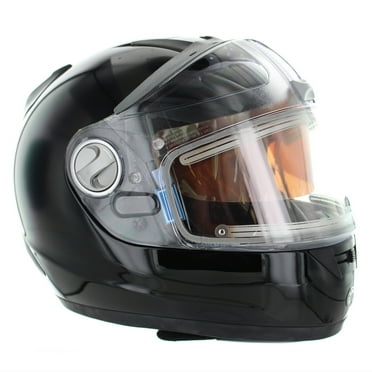 Ski-Doo OEM EXO-400 Black Full Face Helmet, Small, 4472270490