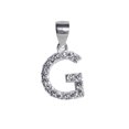 thumbnail image 1 of Dije Letra G Inicial Plata .925 con Cadena de Plata .925, 1 of 4