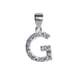 thumbnail image 1 of Dije Letra G Inicial Plata .925 con Cadena de Plata .925, 1 of 4