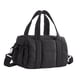 thumbnail image 2 of Bolso de mano acolchado para mujer con compartimentos para niñas, bolso de hombro para senderismo callejero negro, 2 of 9