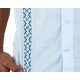 thumbnail image 4 of Camisa tipo Guayabera para hombre marca Rams Cottons modelo Uaymis con bordado Exclusivo, 4 of 4