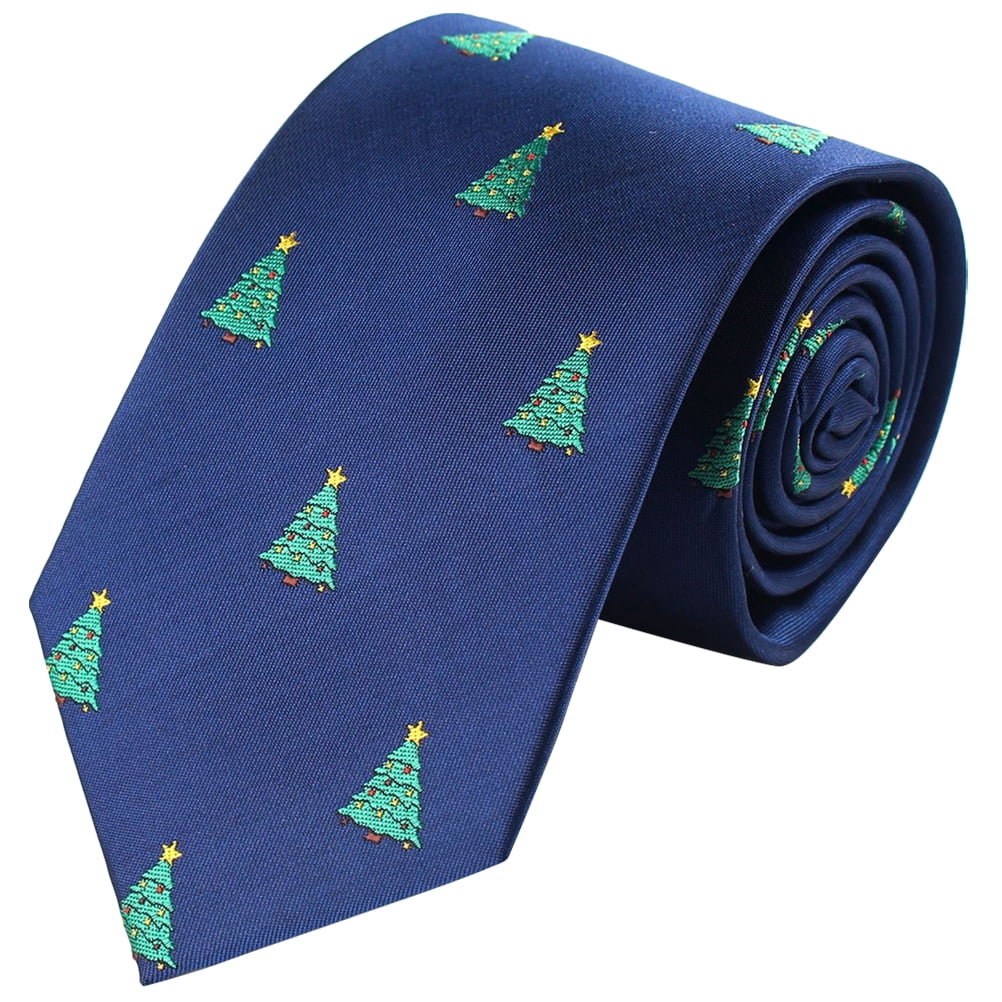 Cravates De Noël Rigolotes Pour Hommes - Accessoire Festif Pour Les Fêtes D'hiver, Nouvel An Et Réunions Familiales - 5