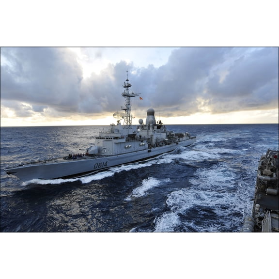 24"x36" Gallery Poster, French navy anti-air frigate Cassard (D 614)