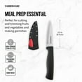 thumbnail image 4 of Farberware Edgekeeper Classic 3.5-inch Paring Knife with Black Self-Sharpening Sleeve and Handle, 4 of 20