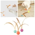 thumbnail image 2 of Hearth & Gear Cat Interactive Bouncy Feather Feather Cat Toys Indoor Exercise Toy Sensory Stimulation Cat With Feather For Training Indoor Outdoor Play Rope for Dog Burrow for Dogs Extra Durable Dog, 2 of 6