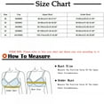 thumbnail image 3 of loopsun Womens Plus Size Bra, Woman's Embroidered Print Glossy Comfortable Breathable Bra Underwear No Rims, 3 of 5