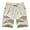 Khaki, variant on hotojiny Mens Sweat Shorts Athletic Casual Jogger Shorts with Zipper Pockets Drawstring Fashion Performance Activewear
