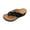 #13 Black, variant on Orthopedic Wedge Sandals for Women 2026, Slip On Flip Beach Sandals with Arch Support Comfortable Anti-slip Platform Wedge Casual Sandals Summer for Outdoor Walking，Ginger Size 40
