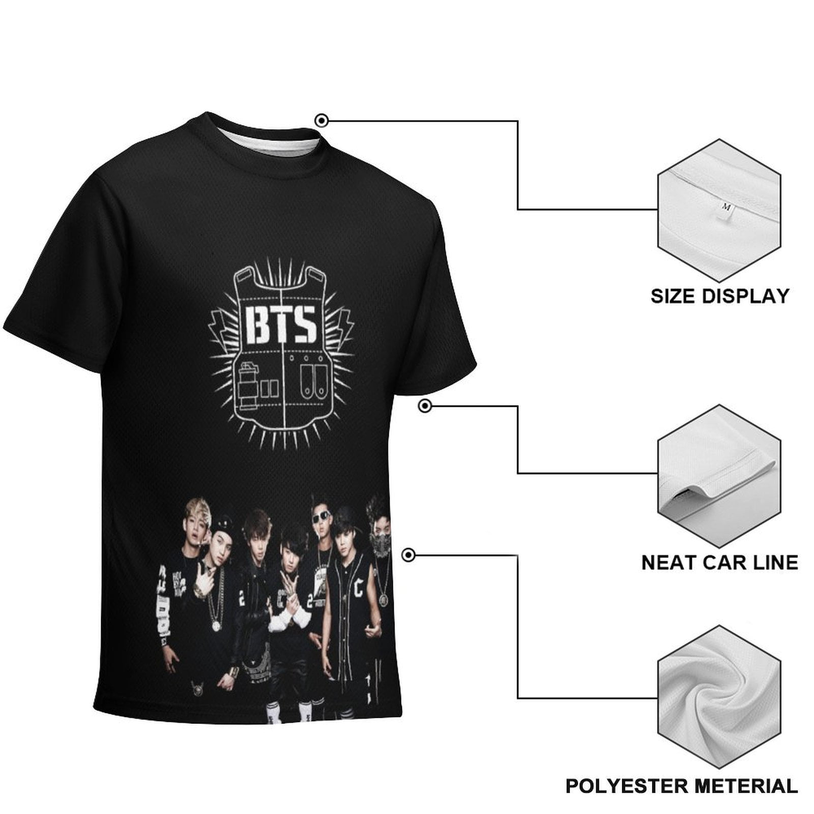 アイドルグッズ BTS WORLD TOUR / T-SHIRT &quot;IVORY&quot; BTS WORLD TOUR LOVE YOURSELF IN SEOUL OFFICIAL MD T-SHIRT