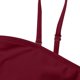 thumbnail image 5 of Traje de Baño de Dos Piezas de Mujer Traje de Baño Sólido Conjunto de Ropa de Playa, Bikini Sexy con Cuello en V para la Piscina Y la Playa, 5 of 6