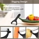 thumbnail image 4 of 2 PCS Universal Peeler, Stainless Steel Vegetable Peeler Manual Vegetable Peeler Potato Peeler Ergonomic Handle, Kitchen Peeling Knife for Vegetables, 4 of 5