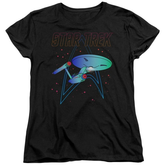 Star Trek - Neon Trek - Women's Short Sleeve Shirt - Large
