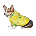 thumbnail image 6 of Uemuo Bright Lemons for Winter Dog Hoodie Sweatshirts with Pockets Warm Dog Clothes for Small Dogs Chihuahua-XX-Large, 6 of 8