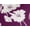 Dark Berry Tossed Floral, variant on Jessica London Women's Plus Size Stretch Cotton V-Neck Tee