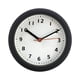 thumbnail image 2 of Reloj de pared decorativo redondo para decoración del hogar, sencillo, creativo, moderno, silencioso, sin tictac. Blanco y negro, 2 of 9