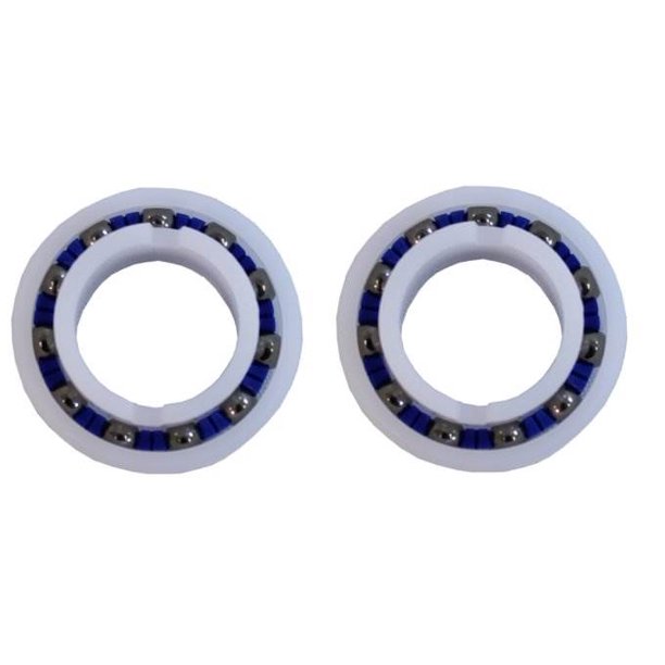 2) Polaris C60 Ball Bearings Replacement Wheel for Pool Cleaner 280/180