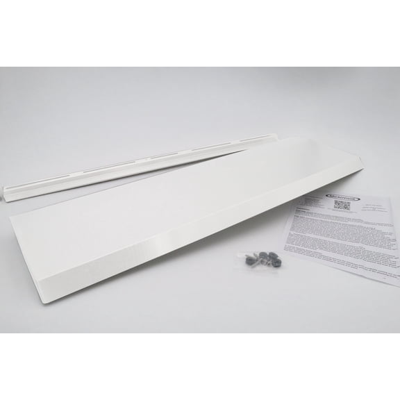 MICROVISOR REMOVABLE EXTENSION HOOD-White