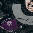thumbnail image 5 of DIY 2pc Velvet Tarot Card Storage Bags Drawstring Pouches Packaging Bag Rectangle Star 180x120mm, 5 of 6