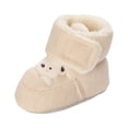thumbnail image 2 of Infant Baby Slippers Girls Boys Booties Warm Socks Shoes Newborn Crib Footwear Prewalkers, 2 of 4
